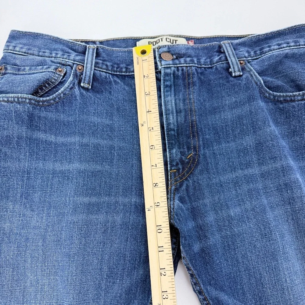 Levi's 527 Mens‎ Jeans Boot Cut Blue Denim 36x34